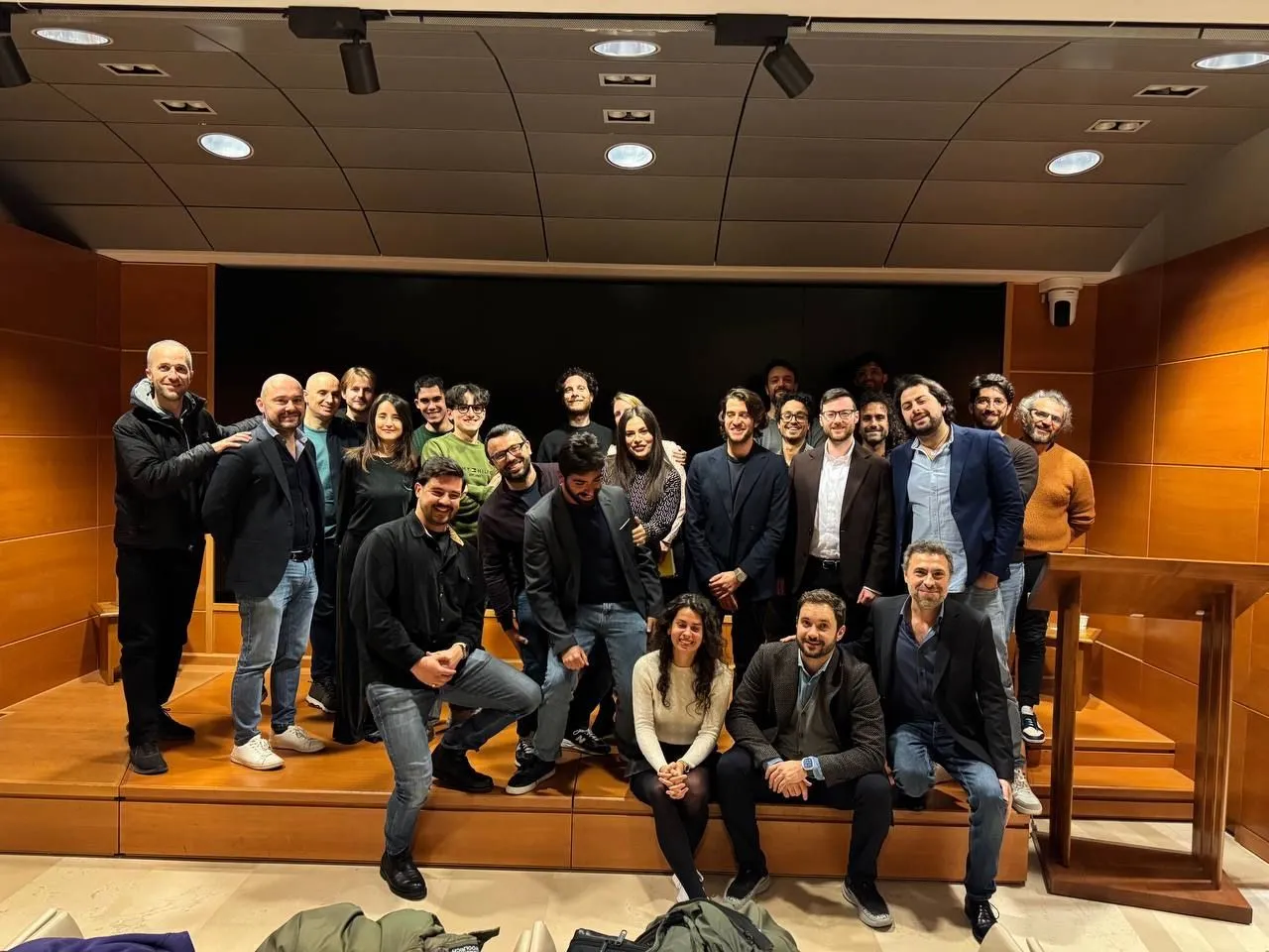 PugliaTechs fans together after a PugliaTechs Talks evening